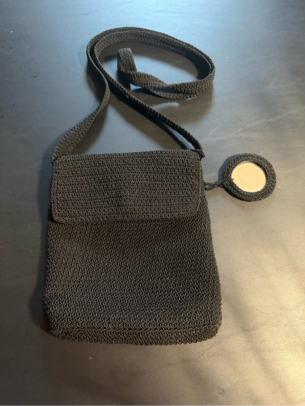Vintage 90’s Frankie & Johnnie Crochet Crossbody